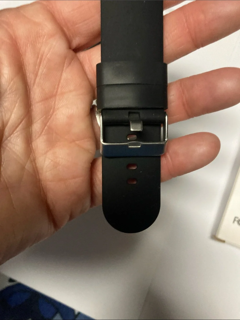 Black Smart Watch with Silicone Band - Smart Watch